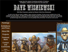 Tablet Screenshot of davewisniewski.com